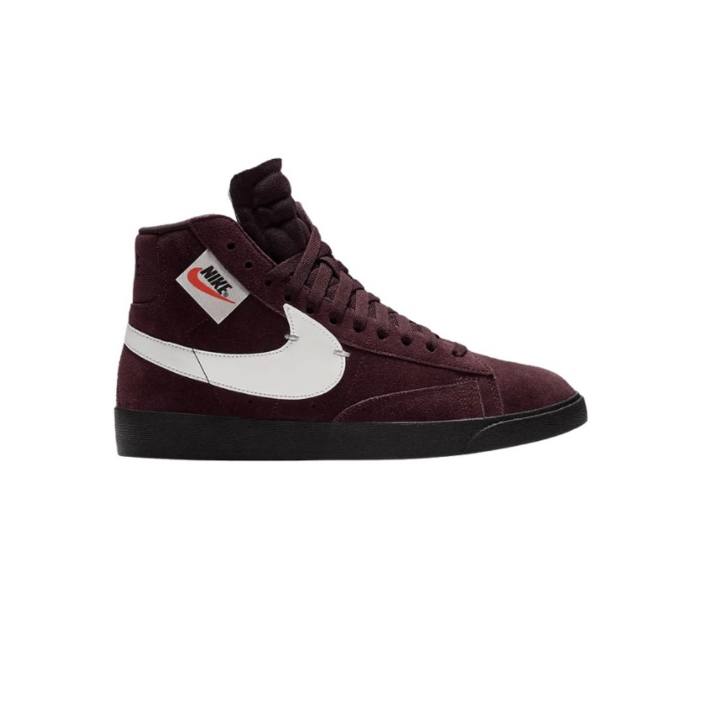 Maroon Nike rebel blazers
